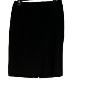 Loft Black Pencil Skirt - Lined - 8